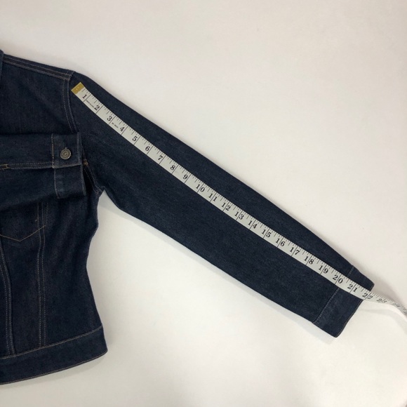 GAP Dark Denim Jean Jacket - Picture 4 of 8